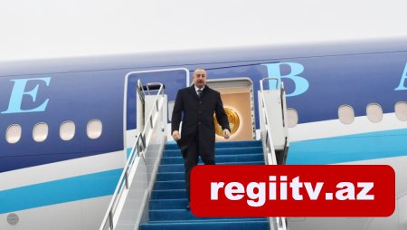 Azərbaycan Prezidenti İlham Əliyev Qazaxıstana səfər edib