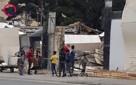 “Oazis” restoranı söküldü