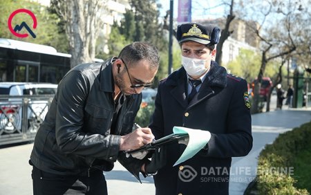 Bakıda küçəyə səbəbsiz çıxanlara nə qədər cərimə yazdılar? - FOTOLAR