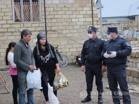 Ağcabədidə hüquq-mühafizə orqanlarının əməkdaşları xeyriyyə aksiyasına qoşuldu - FOTO