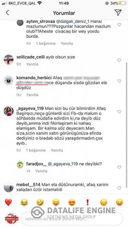 Efirdə söyüş söyən Afaq Bəşirqızını BİABIR ETDİLƏR: "Xalqdan üzr istə"