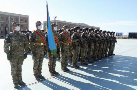 Hərbçilərimizin iştirak etdiyi parad kosmosdan görüntüləndi - FOTO