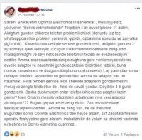 “Optimal Electronics”köhnə telefonları təzə adına müştərilərə “sırıyır” - GİLEY