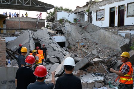 Doğum günü şənliyi keçirilən restoran çökdü: Ölənlər var