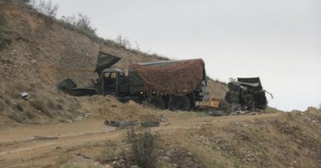 Xeyli erməni hərbi qulluqçu məhv edildi - Düşmən Xankəndindəki əsgərlərini təxliyə edir