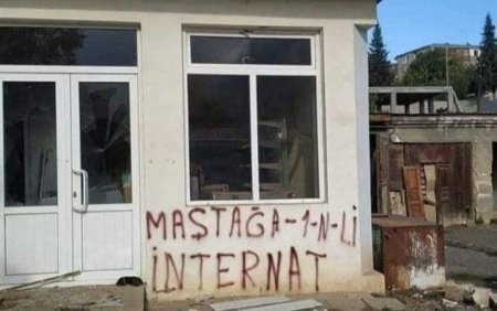 Hadrutda divara “Maştağa 1N-li internat” sözlərini yazanın qardaşı: "Anamı itirəndə..."