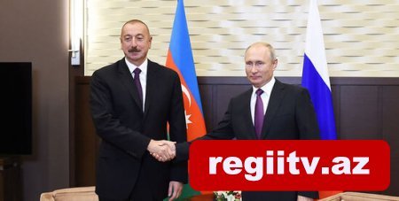 Putin İlham Əliyevlə Qarabağı MÜZAKİRƏ ETDİ