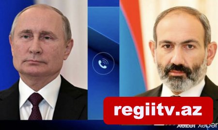 Putin Paşinyanla Qarabağı müzakirə etdi