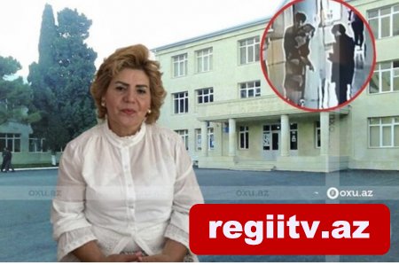 Bakıda direktor şagirdləri döydü